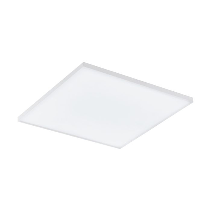 Eglo Turcona-Z Lampada da Soffitto LED 45x45 cm, ZigBee, Controllo Vocale, Colore Regolabile e Dimmerabile