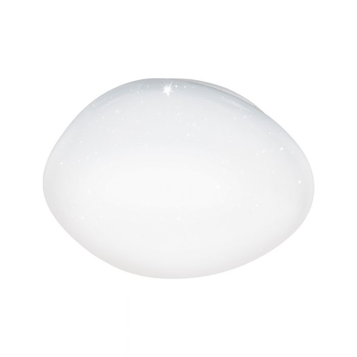 Eglo Sileras-Z Plafoniera LED Smart Home Ø 60 cm - Cielo Stellato, Dimmerabile, Colore Luce Regolabile, Controllo Vocale e App