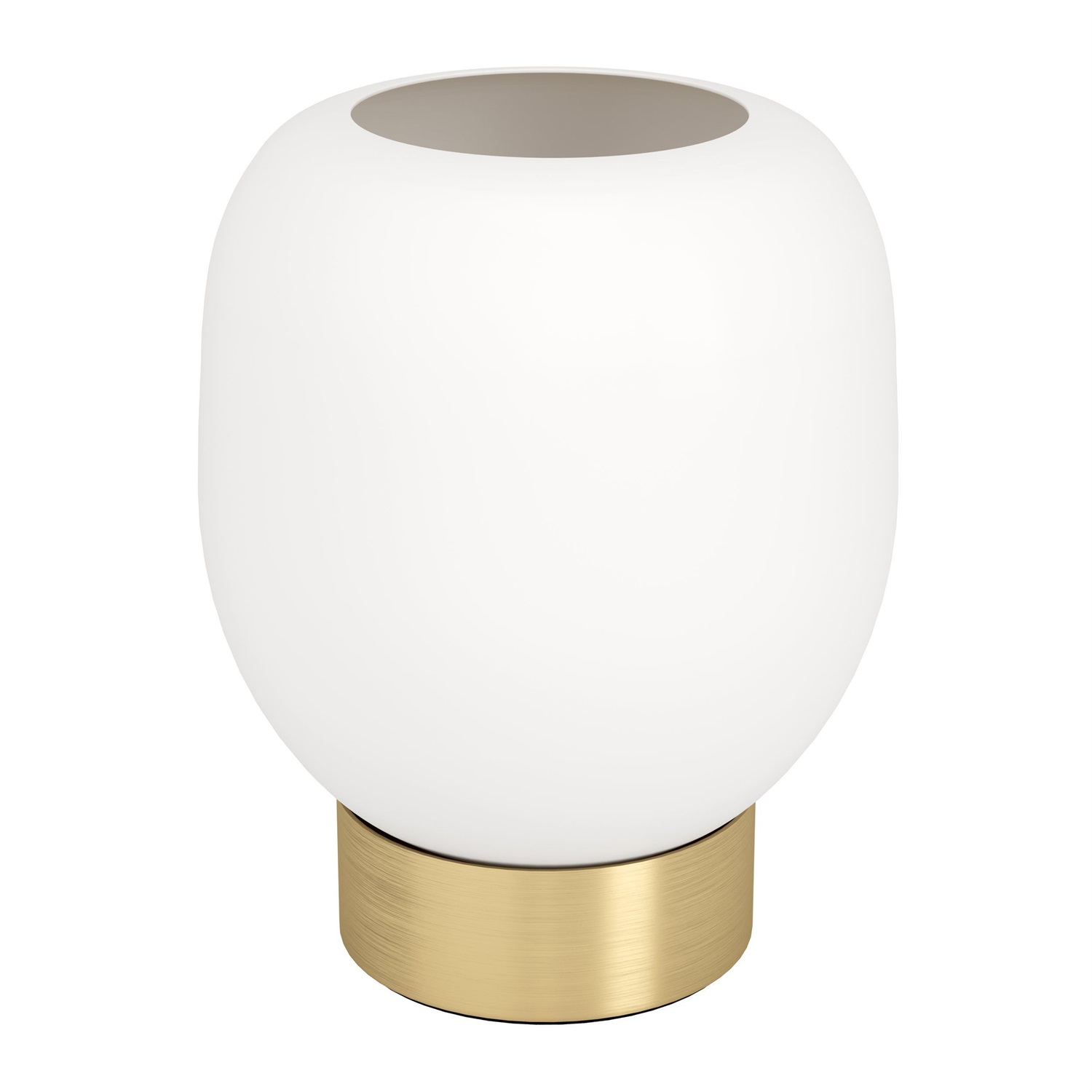 Eglo Lampada da Tavolo Manzanares E27 40W Oro Spazzolato Ø145mm Non Dimmerabile