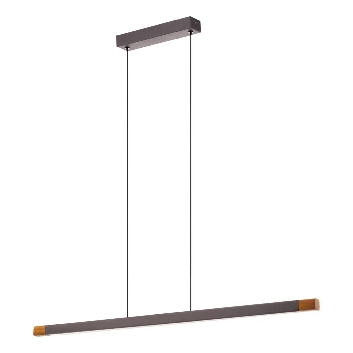 EGLO LISCIANA Lampada a Sospensione LED 18W Dimmerabile Grigio e Bianco
