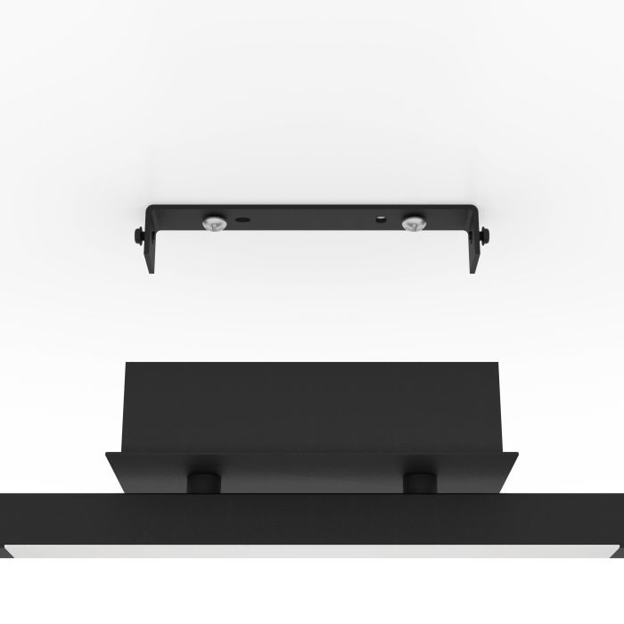 Eglo Cardillio 2 Lampada da Soffitto Orientabile 2 Luci LED 3.2W Nero Satinato Bianco Caldo