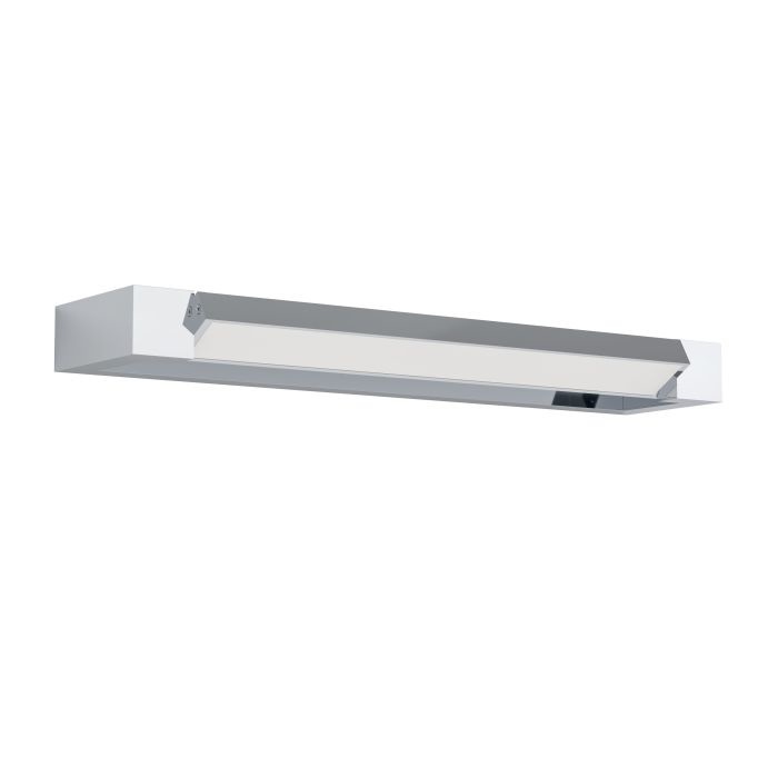 EGLO Gemiliana Lampada a Parete LED 8,9 W 1000 lm, Lampada Specchio per Bagno in Metallo e Plastica Bianca, IP44