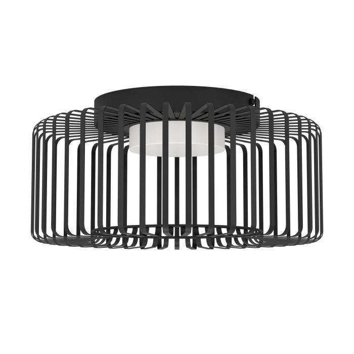EGLO Ginestrone-Z Plafoniera a LED Dimmerabile con ZigBee, Controllo Vocale Alexa, CCT e RGB, Ø 45 cm
