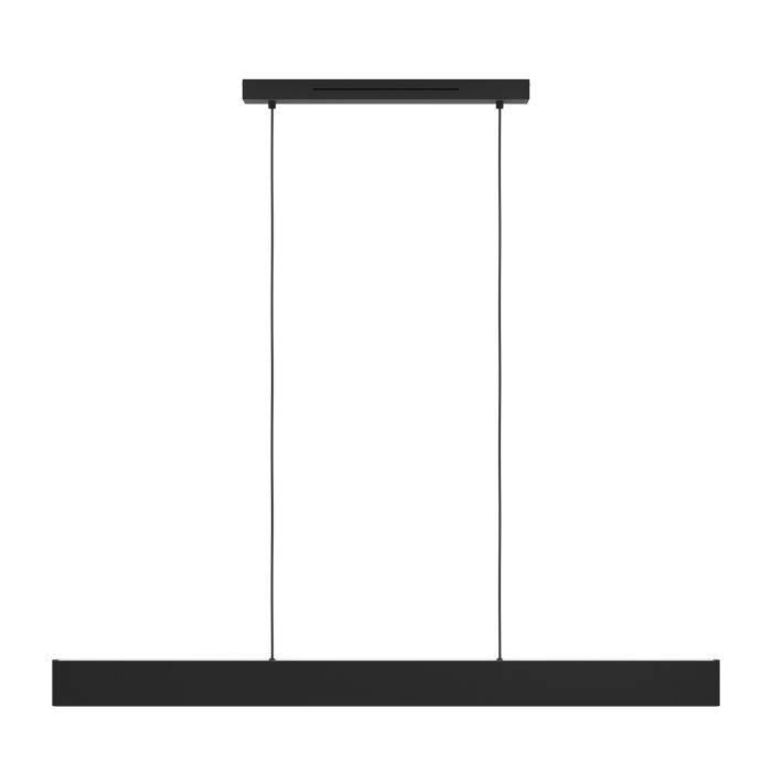 EGLO Andreas-Z Lampada a Sospensione LED Smart-Home in Metallo Nero, Controllo Vocale Alexa, Colore della Luce Regolabile e Dimmerabile