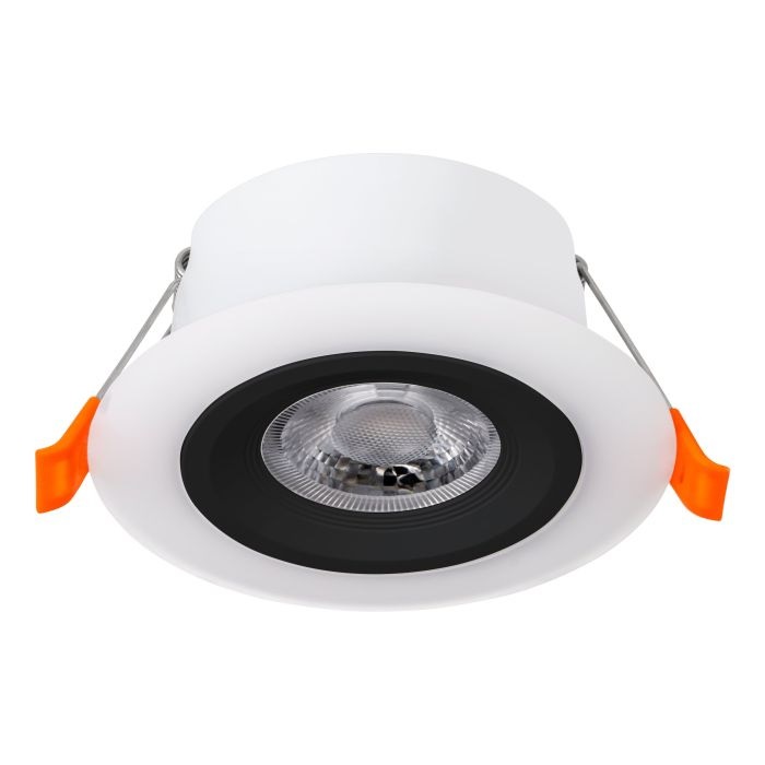 Eglo Calonge - Faretto Ad Incasso Contemporaneo in Policarbonato Nero con LED Integrato 4,8W e Luminosità di 620lm