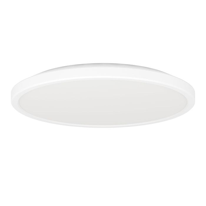 Eglo Rovito Plafoniera LED Rotonda Bianco 30 cm, Luce Regolabile 2700K-6500K, IP44