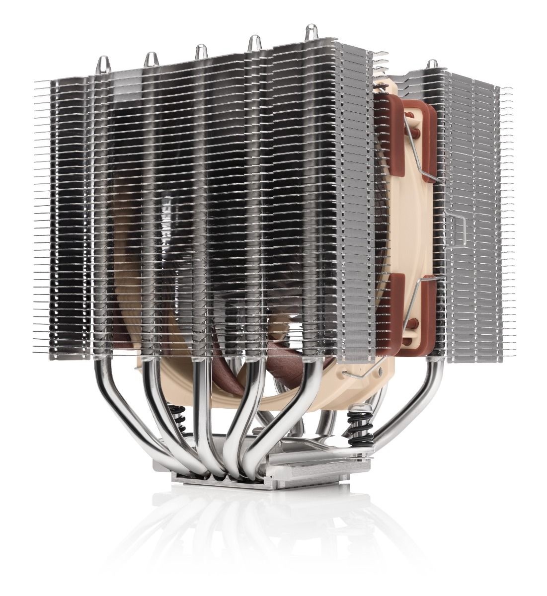 Noctua NH-D12L Raffreddatore d'aria 120mm - Altezza 145mm, Velocità 450-2000 Giri/min, Rumorosità 18,8-22,6 dB, Compatibile con LGA1700/1200 e AM4/AM5