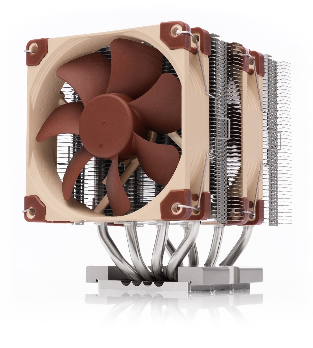 Noctua NH-D9 DX-4677 4U - Dissipatore d'aria per CPU Intel Xeon LGA4677, 9,2 cm, Alluminio, Beige e Marrone, Prestazioni Silenziose