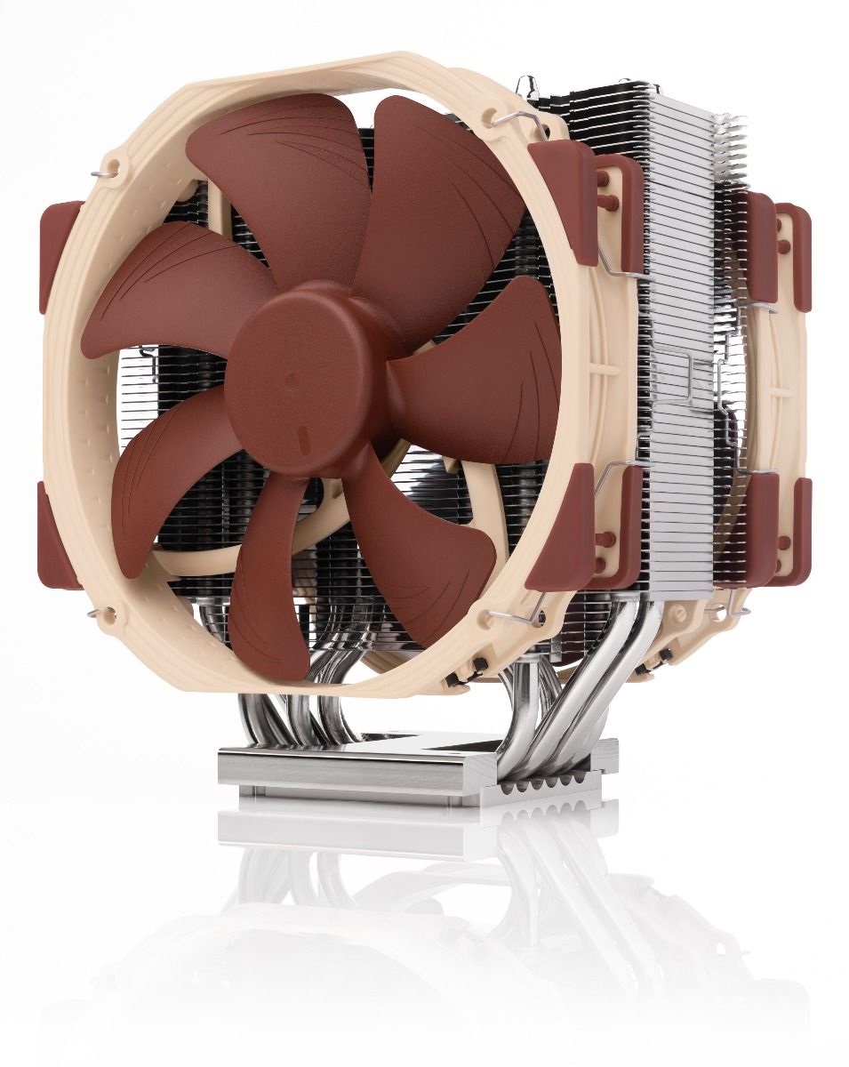Noctua NH-U14S TR5-SP6 Raffreddatore d'aria 14 cm per CPU - Dissipatore Silenzioso per AMD Threadripper e Epyc 8004, 300-1500 Giri/min, Flusso d'aria 140,2 m³/h, Marrone chiaro
