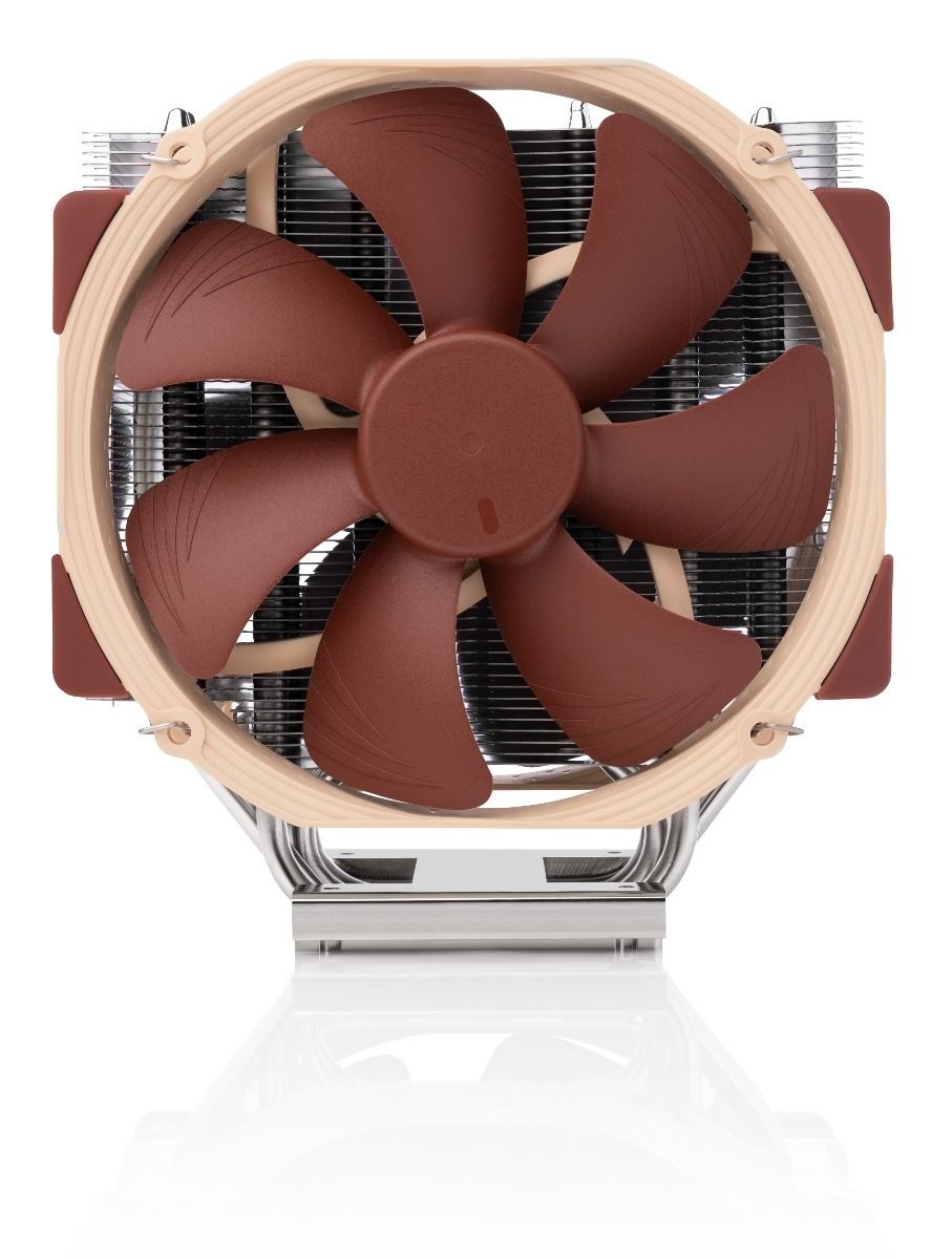 Noctua NH-U14S TR5-SP6 Raffreddatore d'aria 14 cm per CPU - Dissipatore Silenzioso per AMD Threadripper e Epyc 8004, 300-1500 Giri/min, Flusso d'aria 140,2 m³/h, Marrone chiaro