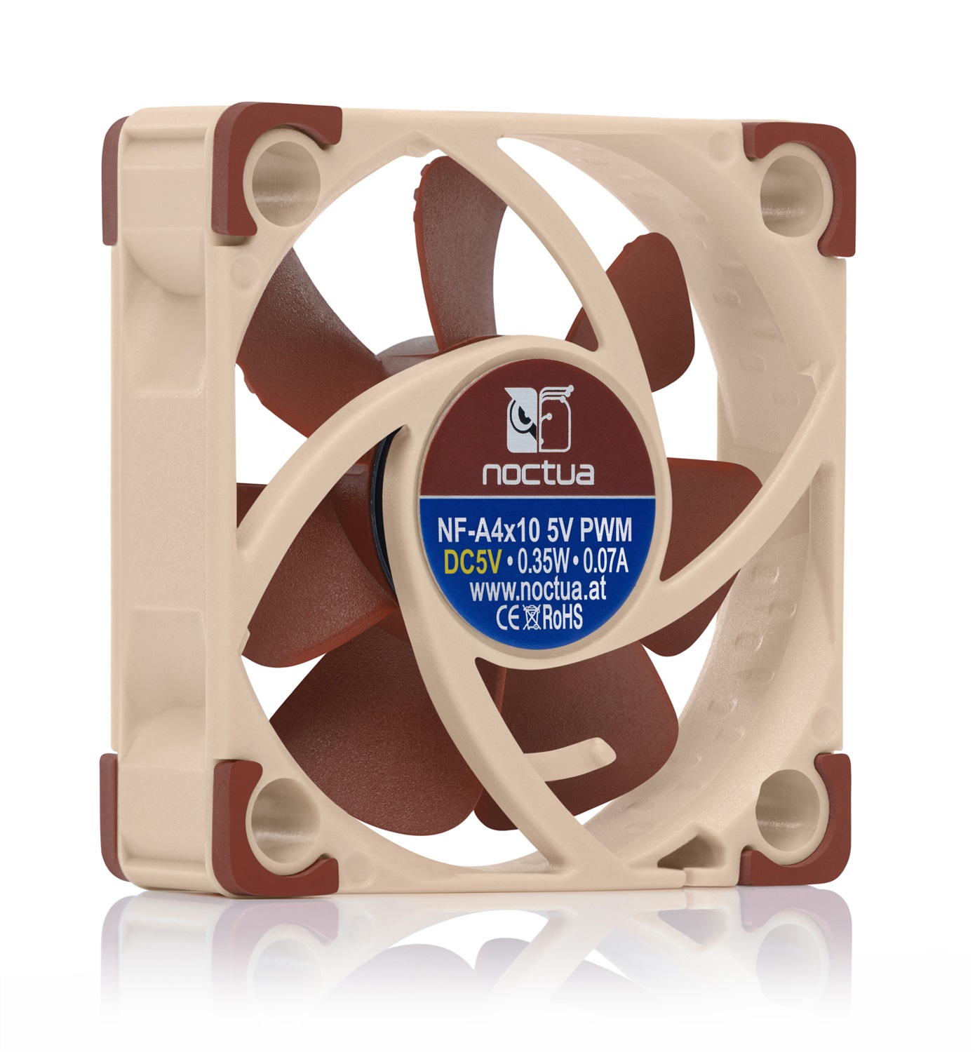 Noctua NF A4x10 5V PWM Ventilatore 4 cm - 1000-5000 Giri/min, 19,6 dB, 8,9 m³/h