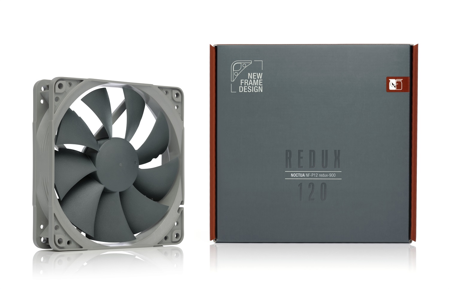 Noctua NF-P12 redux-900 Ventilatore 120mm - 900 Giri/min, 12,6 dB, Flusso d'aria 63,4 m³/h