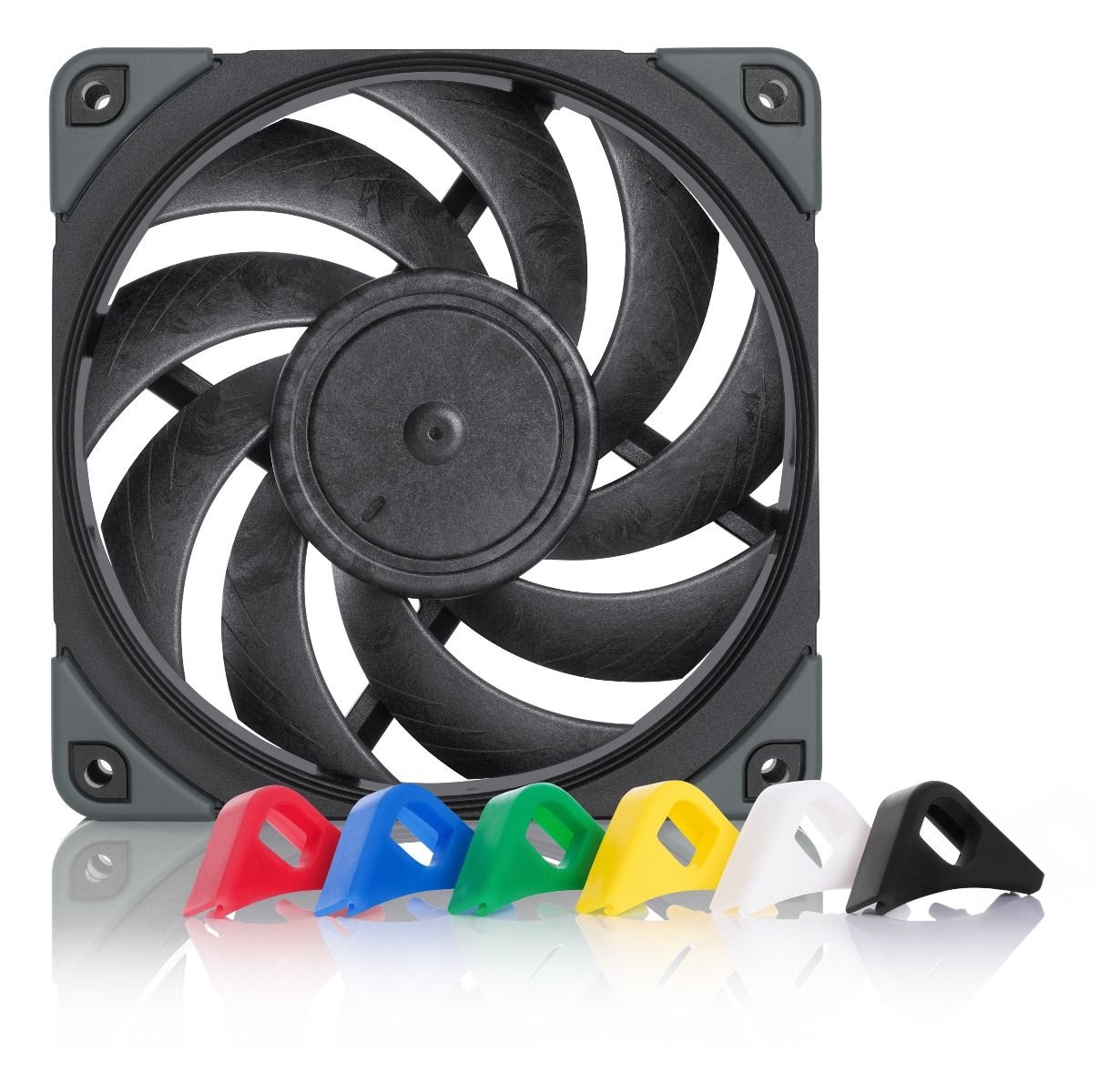 Noctua NF-A12X25 Ventilatore PWM 12 cm Silenzioso, 450-2000 Giri/min, 7,6-22,6 dB, Nero