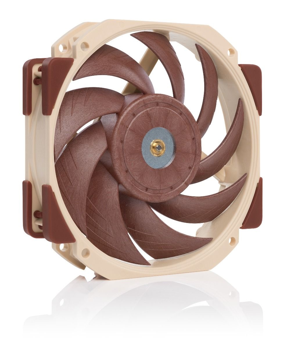 Noctua NF-A12X25R PWM Ventilatore 12 cm 4-Pin Beige e Marrone - Silenzioso, Max 2000 RPM, 22,6 dB