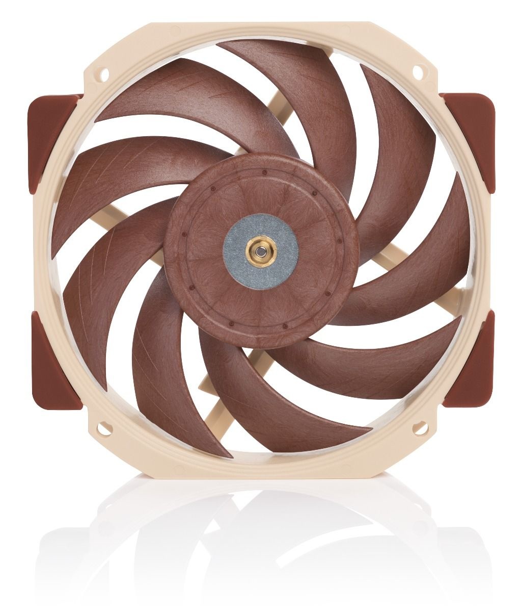 Noctua NF-A12X25R PWM Ventilatore 12 cm 4-Pin Beige e Marrone - Silenzioso, Max 2000 RPM, 22,6 dB