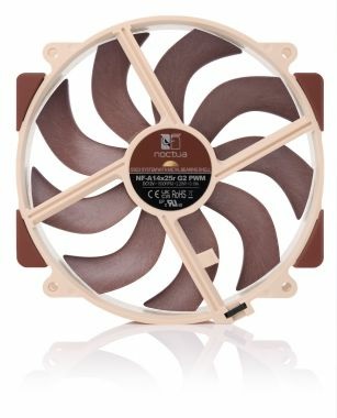 Noctua NF-A14X25R G2 PWM Ventilatore da 14 cm con Flusso d'Aria di 155,6 m³/h e Rumorosità Fino a 24,8 dB