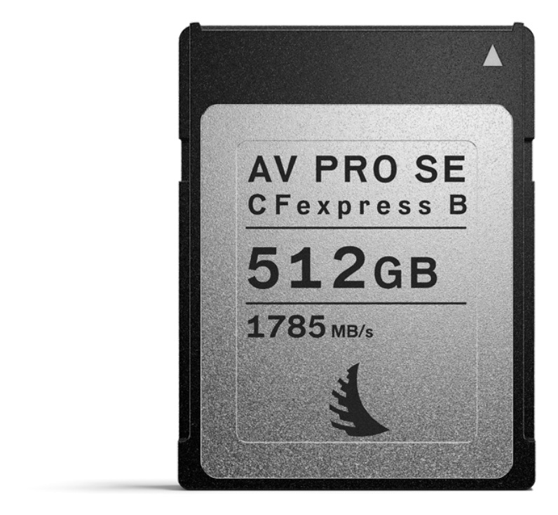 Angelbird AV PRO CFexpress SE 512 GB - CFexpress 2.0 Type B, Velocità di Lettura 1785 MB/s, Velocità di Scrittura 800 MB/s, Ideale per Video 8K e Foto RAW