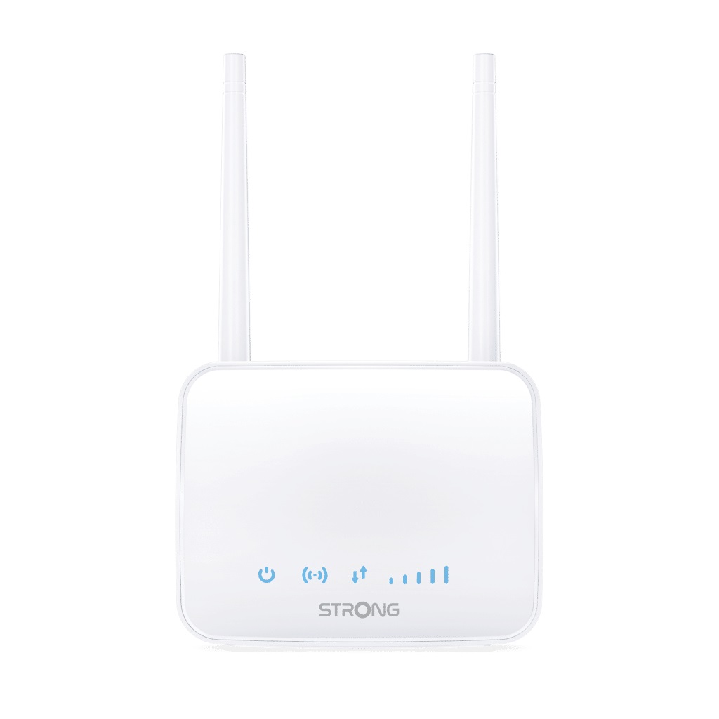STRONG 4GROUTER350M Router di rete cellulare Bianco - 350 Mbps, 4G LTE, Fast Ethernet, compatibile con SIM di qualsiasi operatore