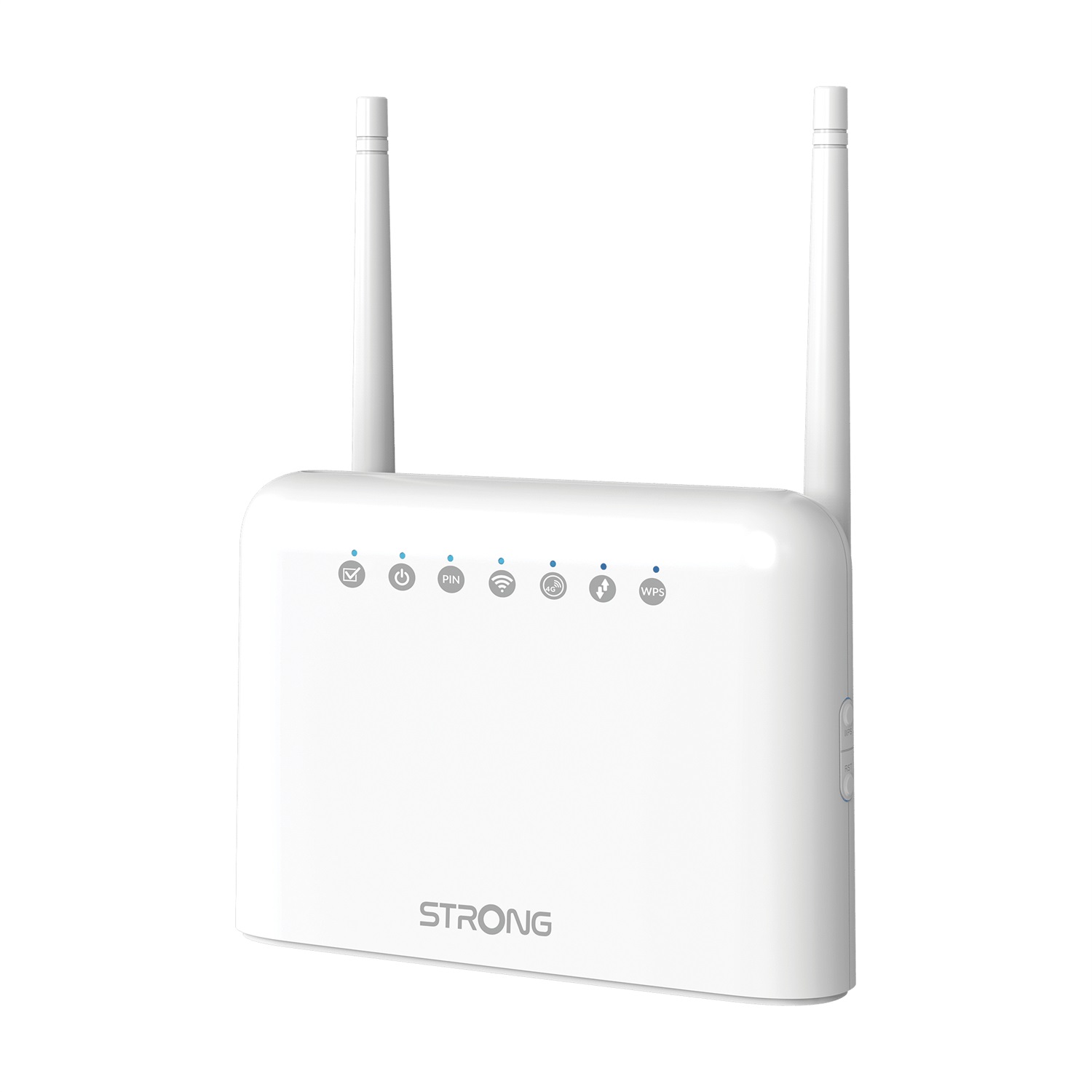 STRONG 4G LTE Router 350 - Router di rete cellulare Bianco, Velocità fino a 150 Mbit/s, Compatibile con tutte le schede SIM, Ideale per uso domestico e in viaggio