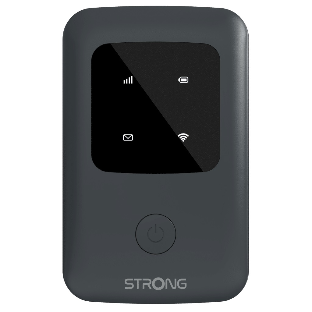 Strong 4GMIFI150 Router 4G Portatile Nero - Fino a 150 Mbps, Batteria Ricaricabile, Condivisione Dati