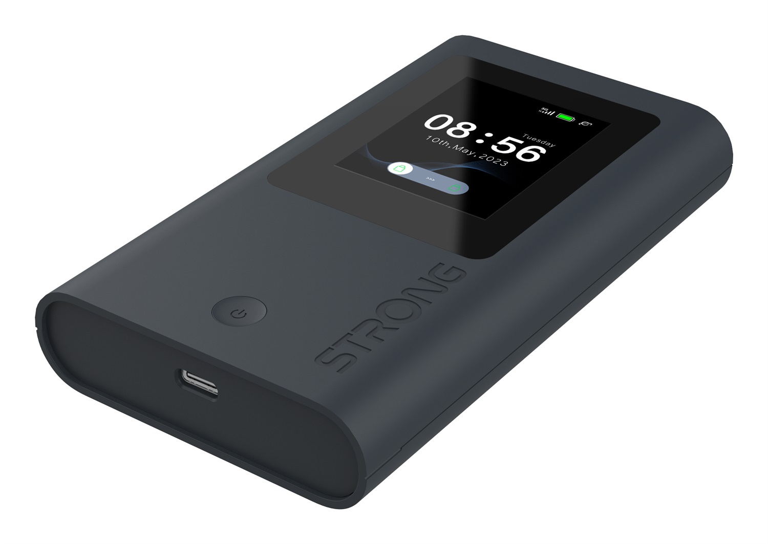 Strong 5GMIFIAX1800 Router di rete cellulare 5G Dual-band Wi-Fi 6 Nero con USB-C