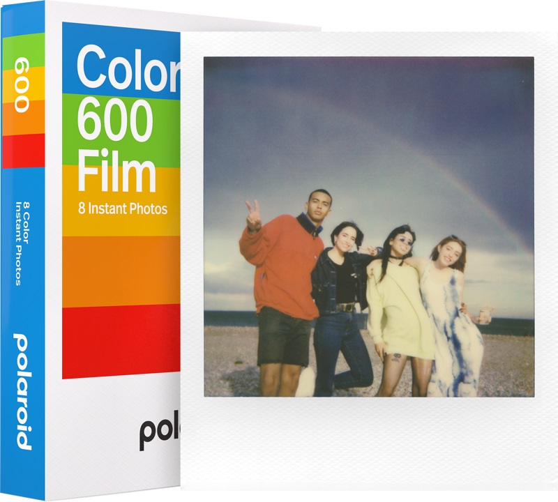 Polaroid Pellicola Istantanea Colore 600 - 8 Foto - Formato 8,8 x 10,7 cm