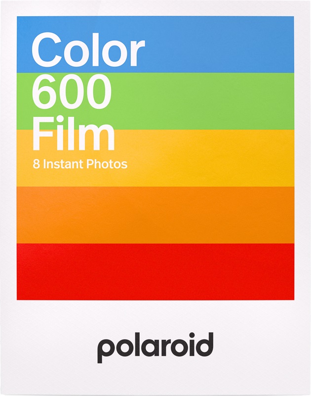 Polaroid Pellicola Istantanea Colore 600 - 8 Foto - Formato 8,8 x 10,7 cm