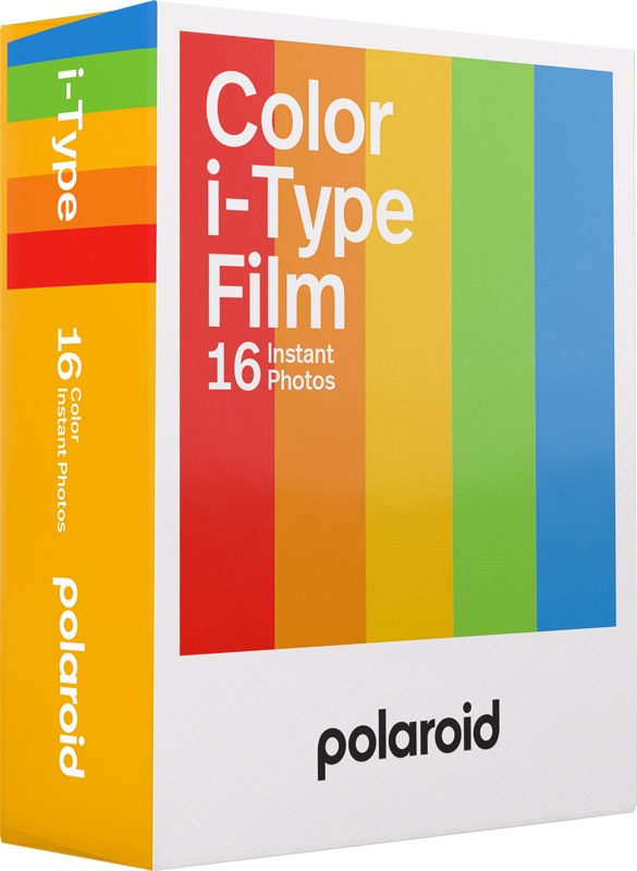 Polaroid Pellicola Istantanea a Colori per i-Type - Pacco Doppio da 16 Foto - Formato 8,8 cm x 10,7 cm