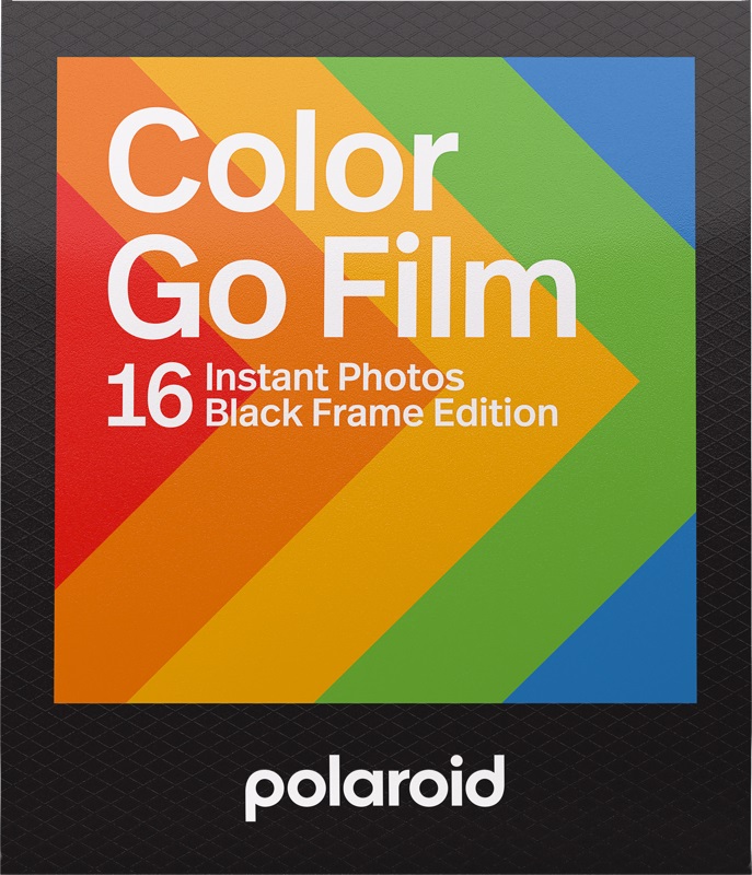 Polaroid 6211 Pellicola per Istantanee a Colori - Confezione Doppia con Cornice Nera - 16 Foto (46 x 47 mm)