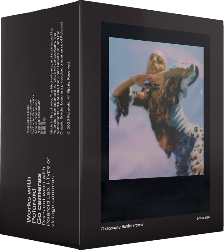 Polaroid 6211 Pellicola per Istantanee a Colori - Confezione Doppia con Cornice Nera - 16 Foto (46 x 47 mm)