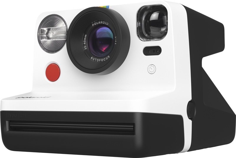 Polaroid Now Gen 2 Fotocamera Istantanea Autofocus con Flash Integrato - Nero e Bianco