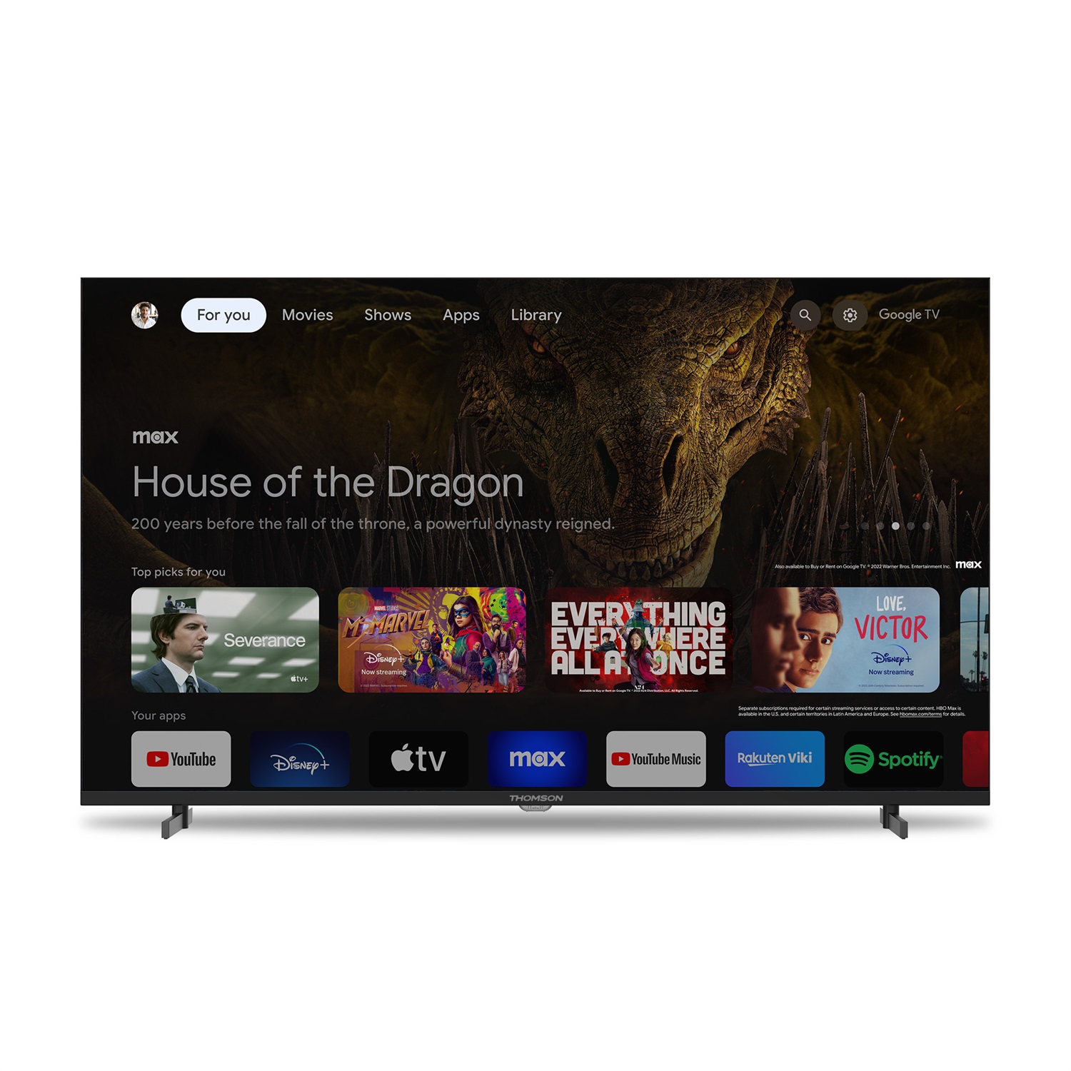 Thomson Q70 Series 43UG4S14 Smart TV 43