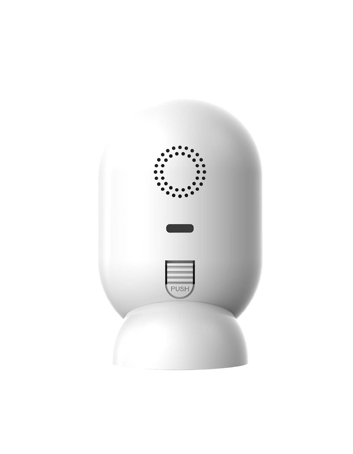 Beafon Flexy 2F Telecamera di Sorveglianza per Interni 3MP Super HD con Orientamento Flessibile a 360° e Supporto Magnetico