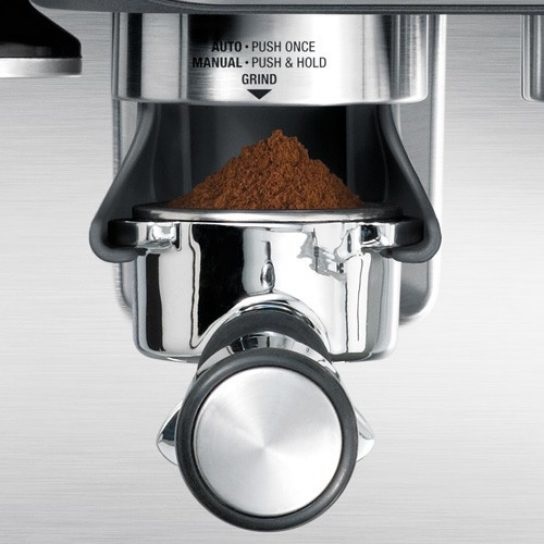 Sage The Barista Express - Macchina per Caffè Espresso con Macinatore Integrato, Capacità 2 L, Acciaio Inox Spazzolato