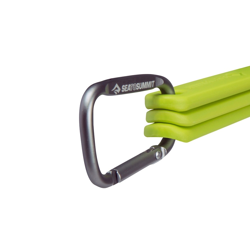 Sea To Summit Camp Cutlery Set - Set di posate da campeggio in polipropilene, 3 pezzi, grigio carbone, leggero e lavabile in lavastoviglie