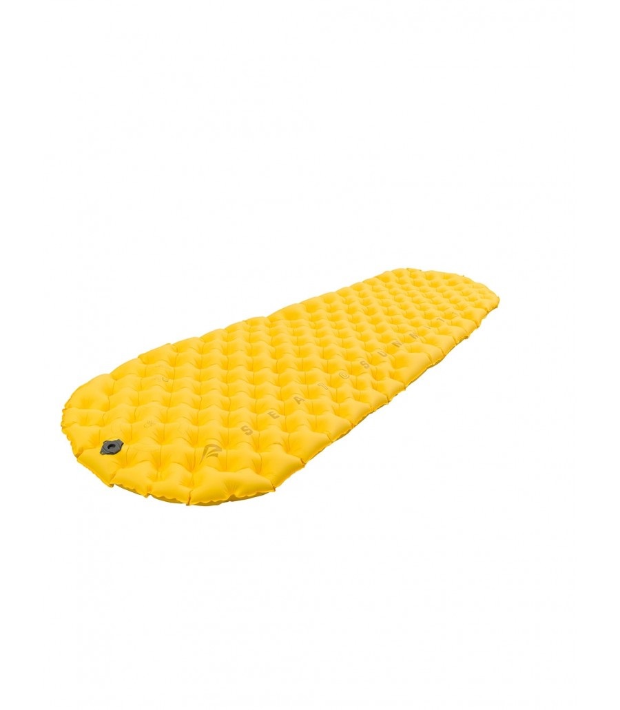 Sea To Summit Materassino Isolante Ultralight 168x55 cm Giallo - Leggero e Compatto per Bikepacking