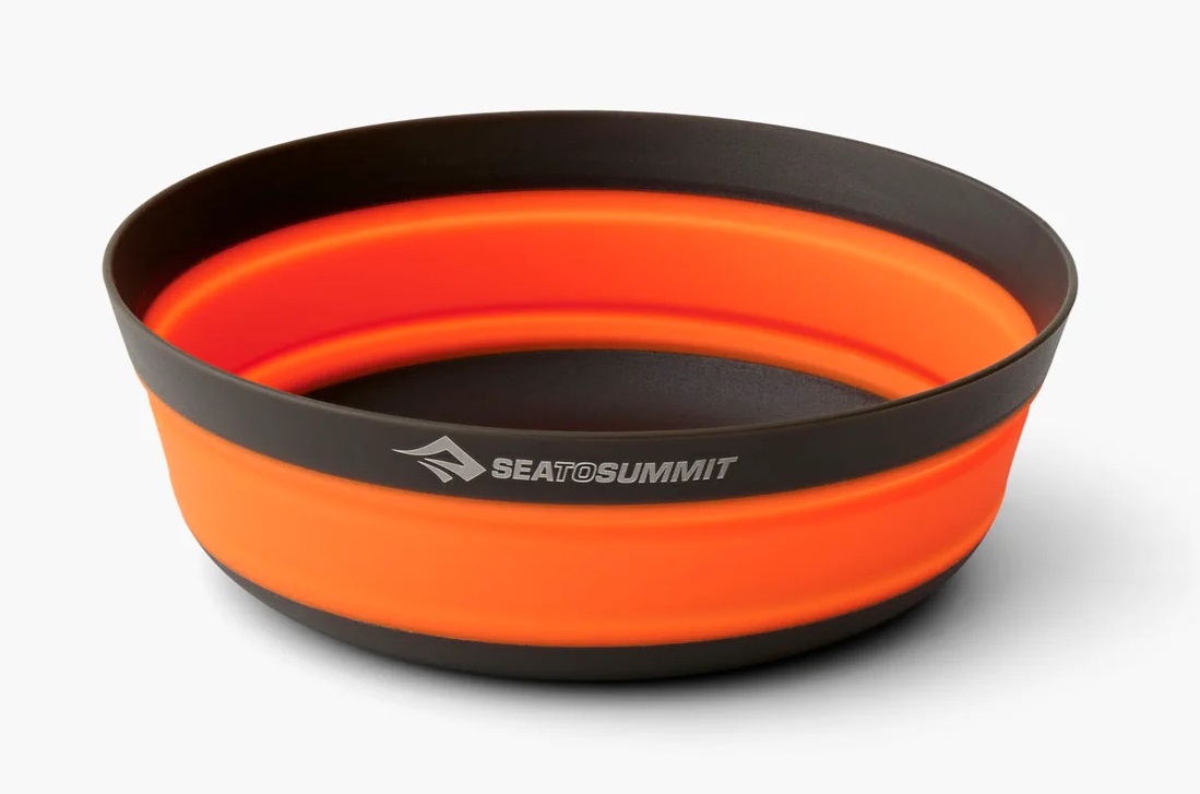 Sea To Summit Frontier Ciotola Pieghevole in Silicone e Alluminio - Leggera e Compatta, Capacità 680 ml (M) e 890 ml (L)