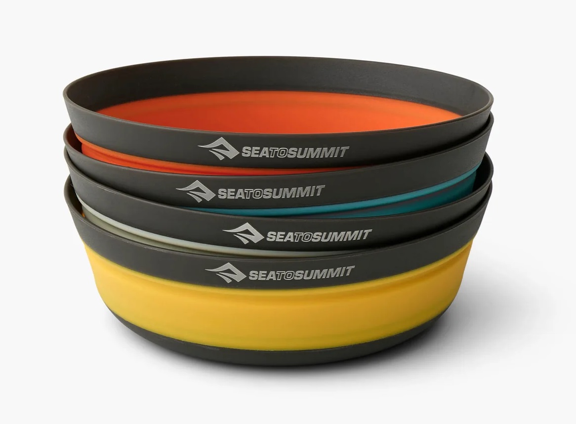 Sea To Summit Frontier Ciotola Pieghevole in Silicone L - Leggera e Compatta per Campeggio