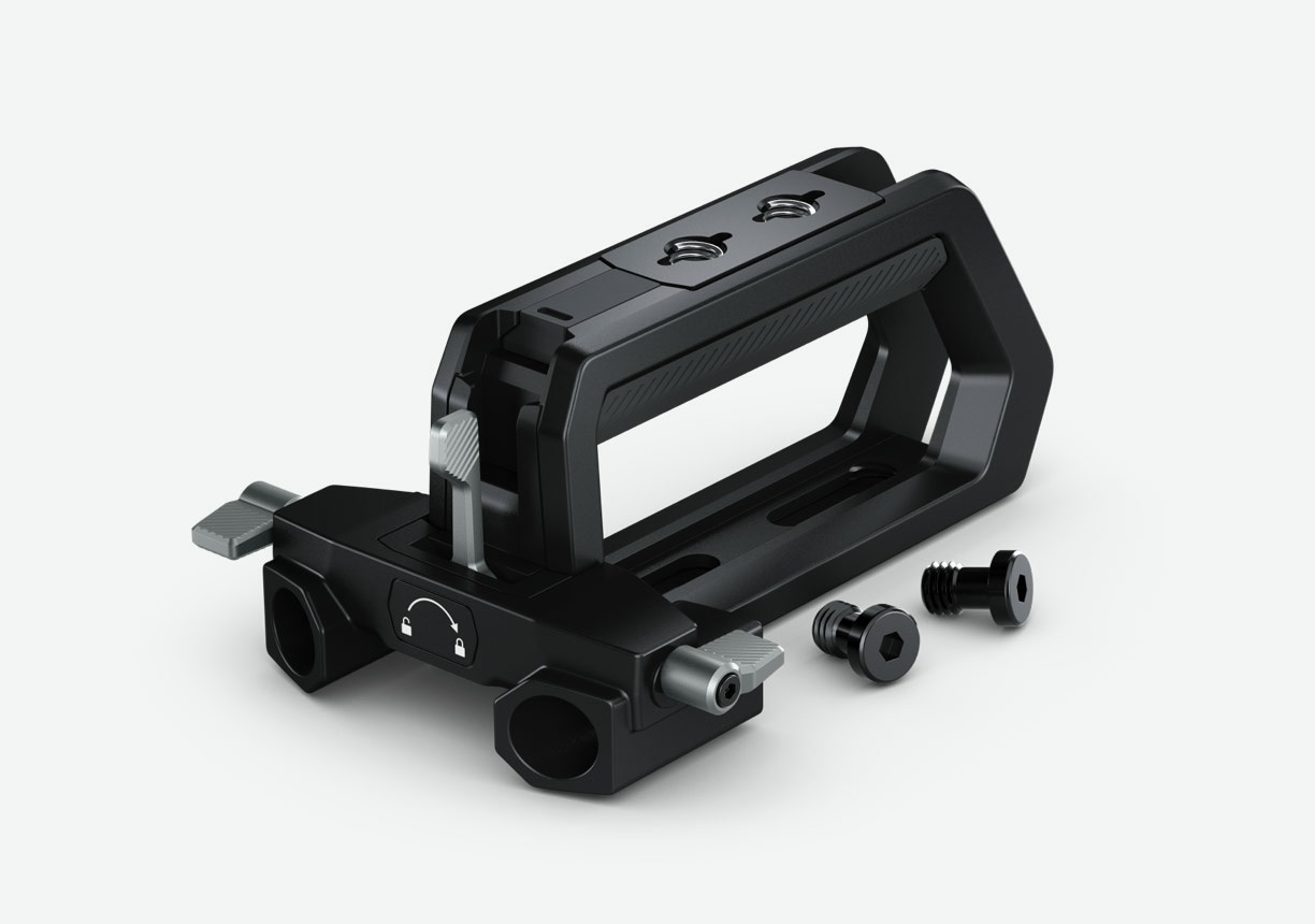 Blackmagic Design URSA Cine Handle - Impugnatura per Telecamera con Montaggio da 1/4 per URSA Cine