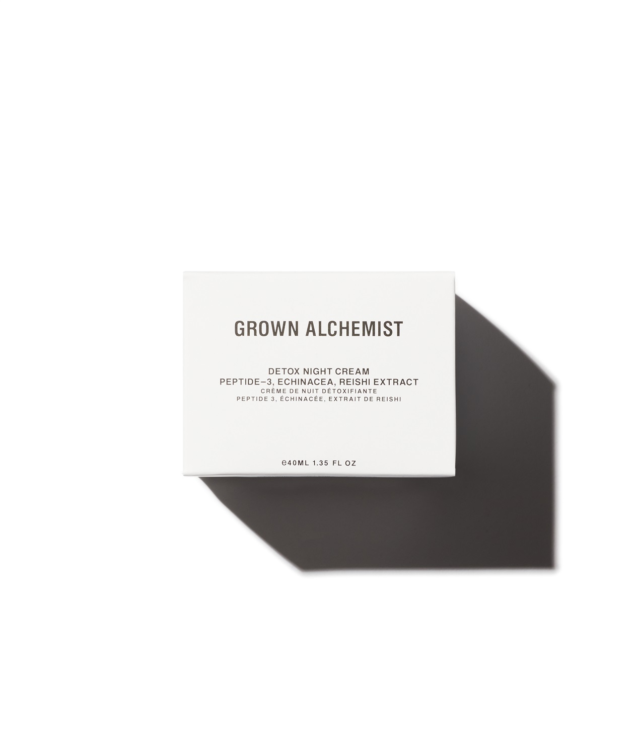 Grown Alchemist Detox Night Cream - Crema da notte rigenerante 40 ml con Peptidi, Echinacea e Acido Ialuronico