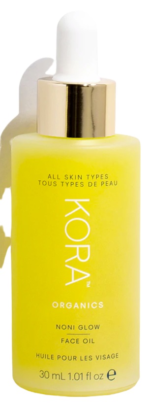 KORA Organics Noni Glow Face Oil 30 ml - Olio per il viso nutriente, levigante e illuminante per pelle secca