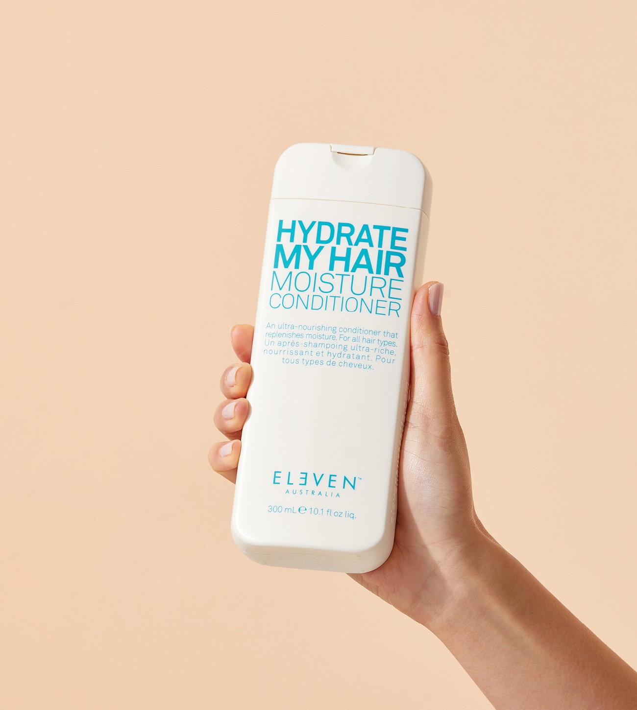 ELEVEN Australia Hydrate My Hair Moisture Conditioner - Balsamo Idratante 300 ml con Estratto di Cetriolo, Quinoa Idrolizzata e Olio di Avocado