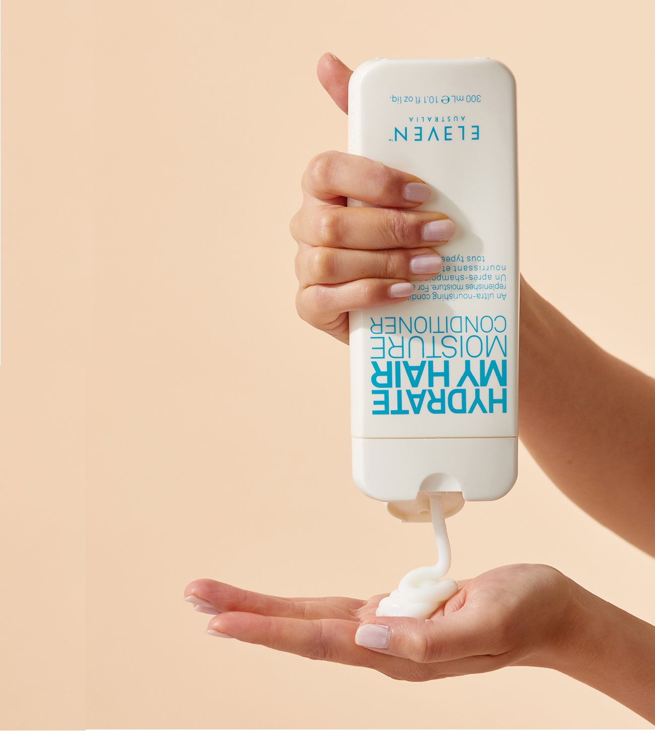 ELEVEN Australia Hydrate My Hair Moisture Conditioner - Balsamo Idratante 300 ml con Estratto di Cetriolo, Quinoa Idrolizzata e Olio di Avocado