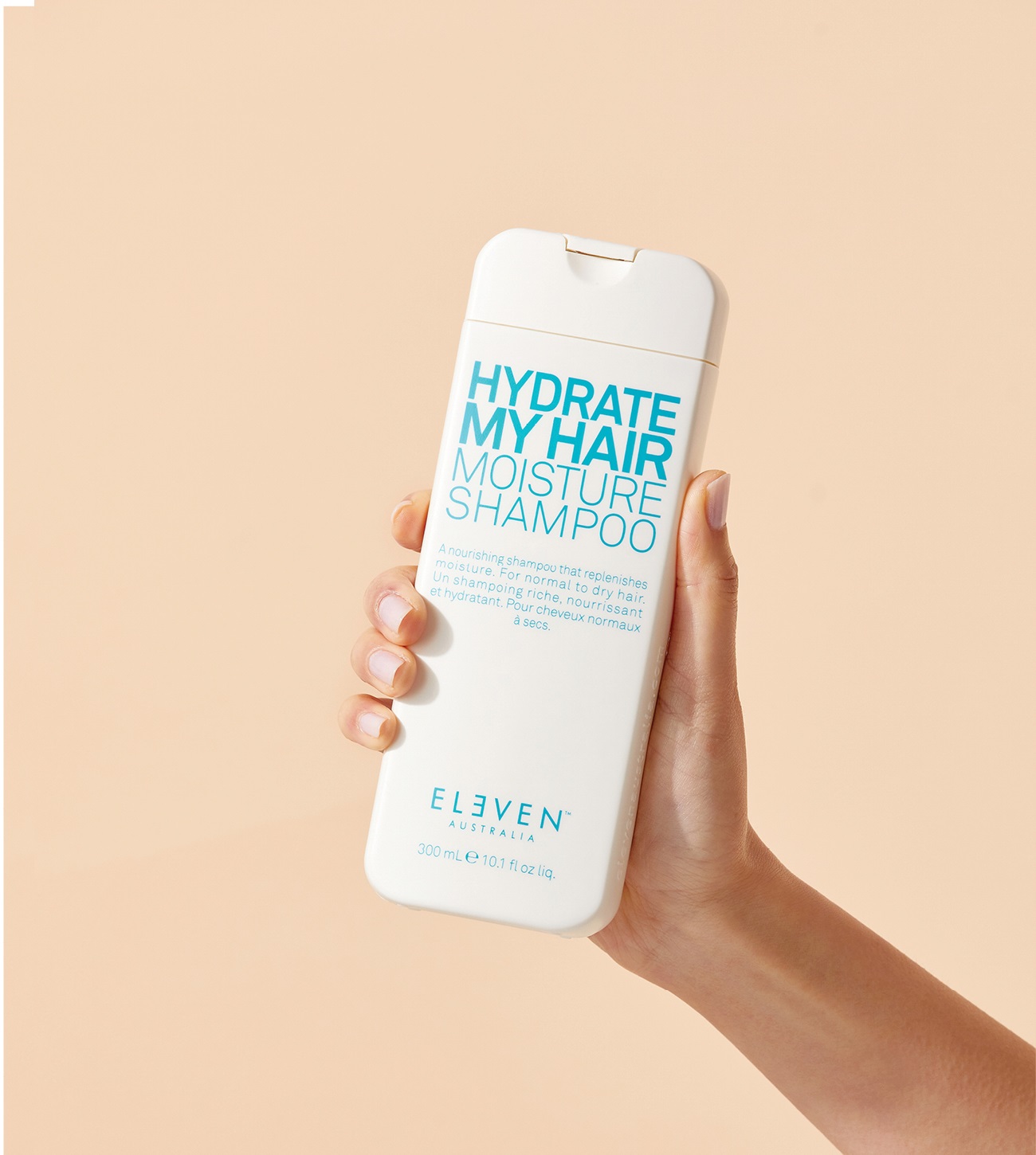 Eleven Australia Hydrate My Hair Moisture Shampoo 300 ml - Shampoo idratante per capelli sani e lucenti, adatto a climi estremi