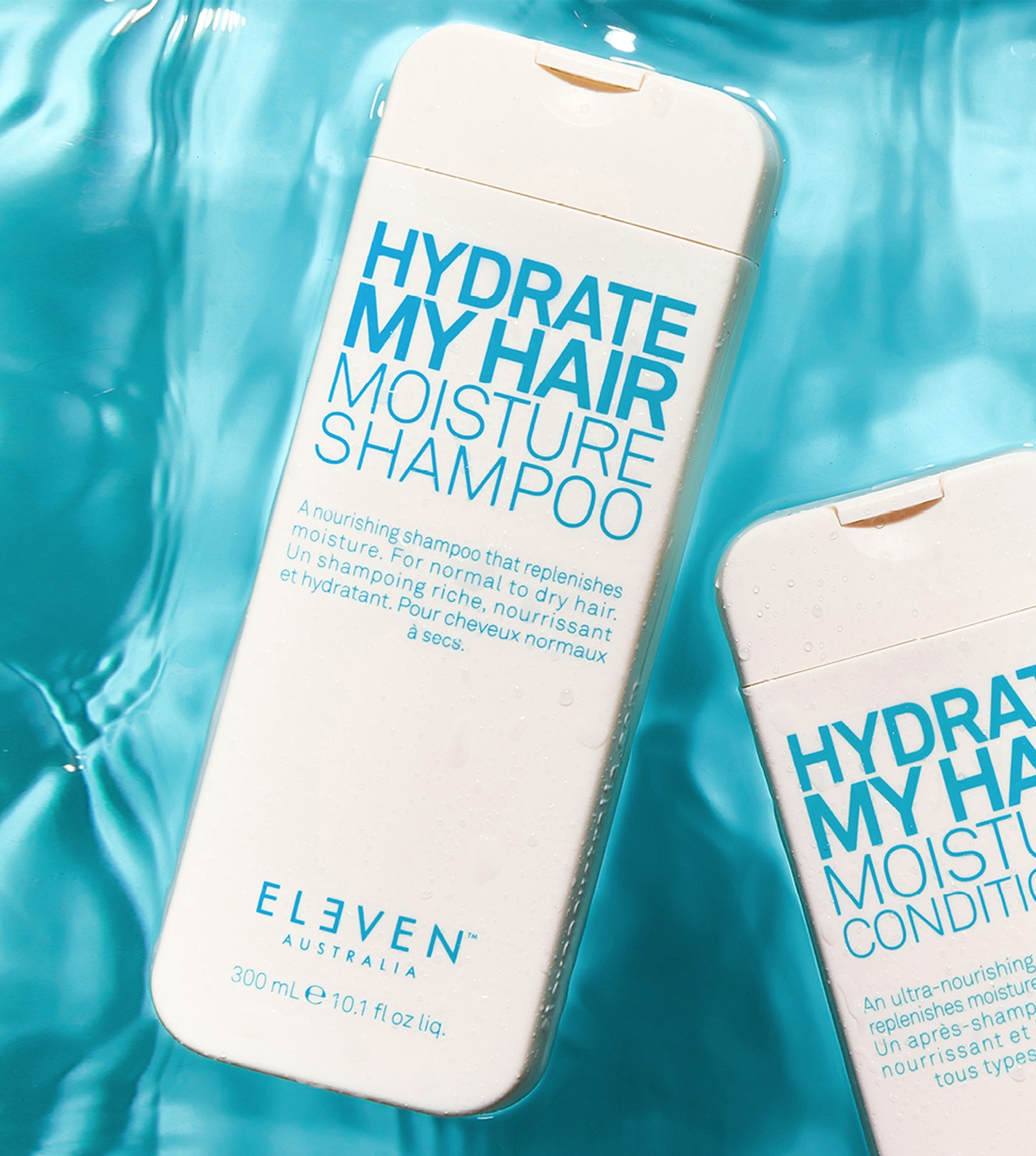 Eleven Australia Hydrate My Hair Moisture Shampoo 300 ml - Shampoo idratante per capelli sani e lucenti, adatto a climi estremi