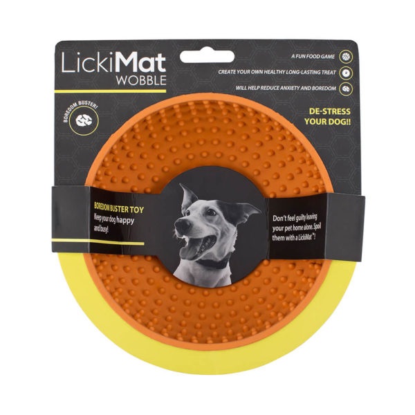 LickiMat Wobble - Ciotola per Cani con Alimentazione Lenta, Riduttore di Ansia e Noia, Perfetta per Cibo e Dolcetti