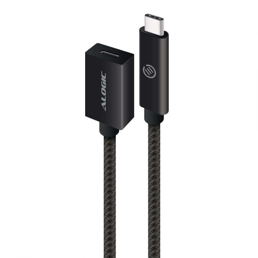 ALOGIC MU31CC-EXT-050BLK cavo USB USB 3.2 Gen 2 (3.1 Gen 2) 0,5 m USB C Nero