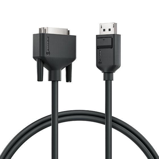 ALOGIC Cavo DisplayPort a DVI 2m - Supporto DVI-D fino a 1920x1200, Full HD 1080p, Velocità dati 4,95 Gbps