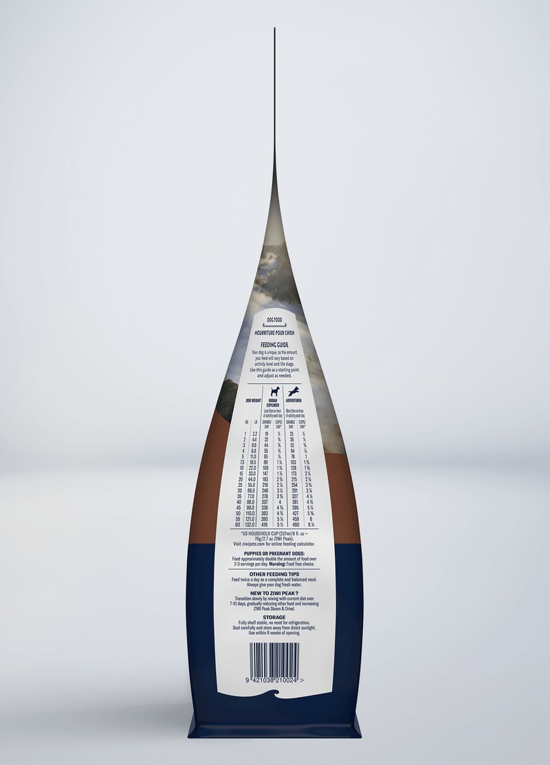 ZIWIPEAK Cibo Secco per Cani Manzo e Zucca - 3,2 kg, Alta Qualità e Provenienza Etica