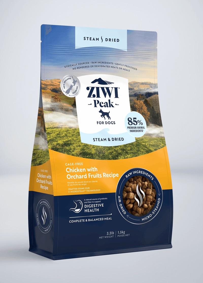 ZIWI Peak Cibo Secco per Cani Adulti con Pollo 1,5 kg - Alta Proteina, Senza Cereali, Alternativa al Cibo Crudo
